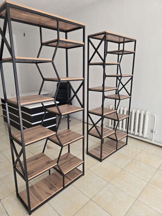 Стеллаж  из профиля металлический