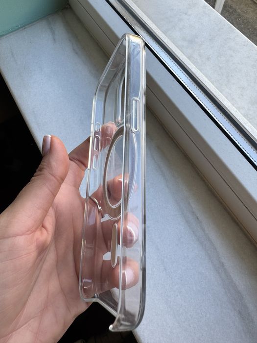 Husa Apple Clear Case with Magsafe Iphone 15 pro