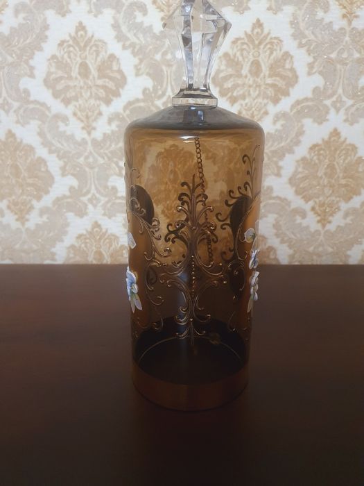 Колокольчик Чехословакия с лепкой