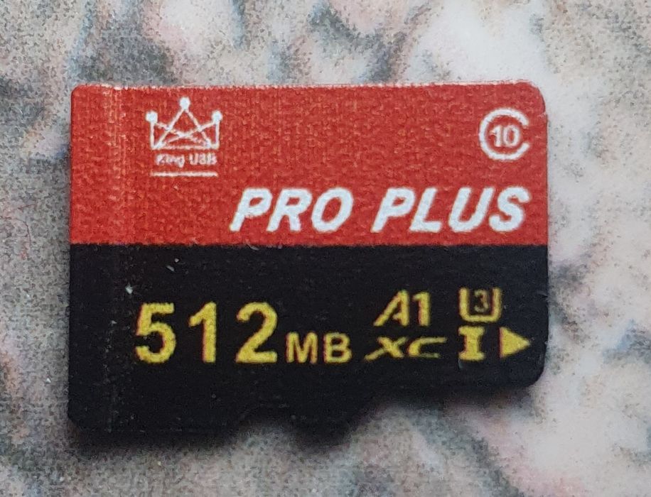 Carduri de memorie 512 / 256 / 128 MB