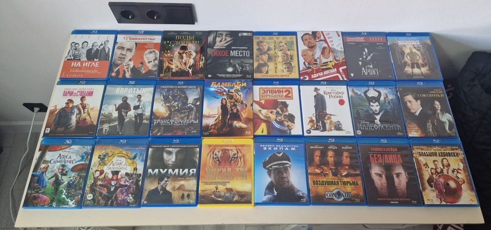 Диски фильмы blu-ray