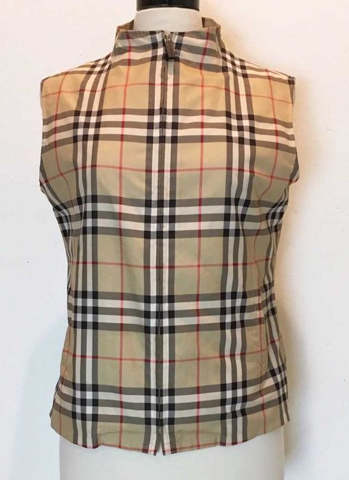 Burberry Golf Nova Check Superba Vesta Fashion Marime M Original