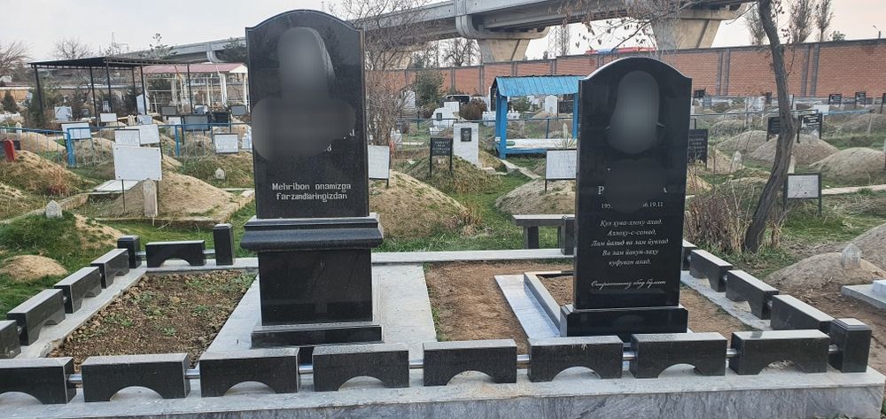 Памятники Qabrtosh Marmardan va granitdan