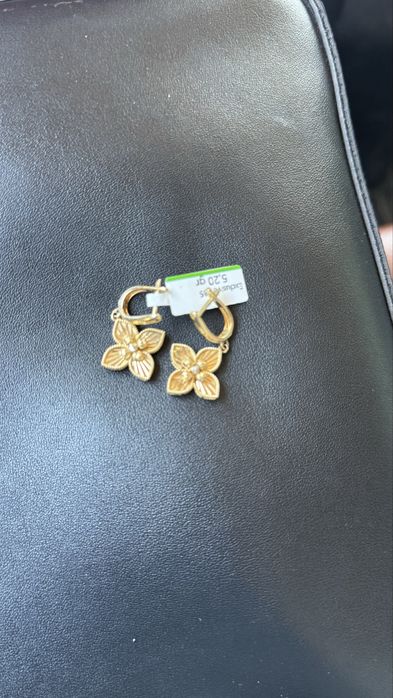 Серьги из золота