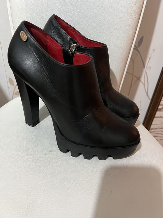 Ботильоны кожаные Италия