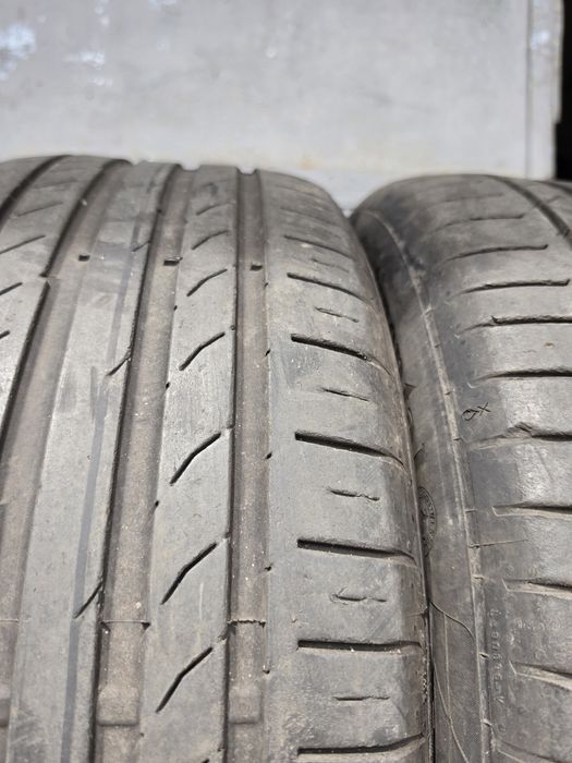 4 бр. летни гуми 225/50/17 Continental AO DOT 2x1821 2x0919 4-5 mm