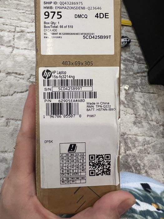 Laptop HP 15 s nou