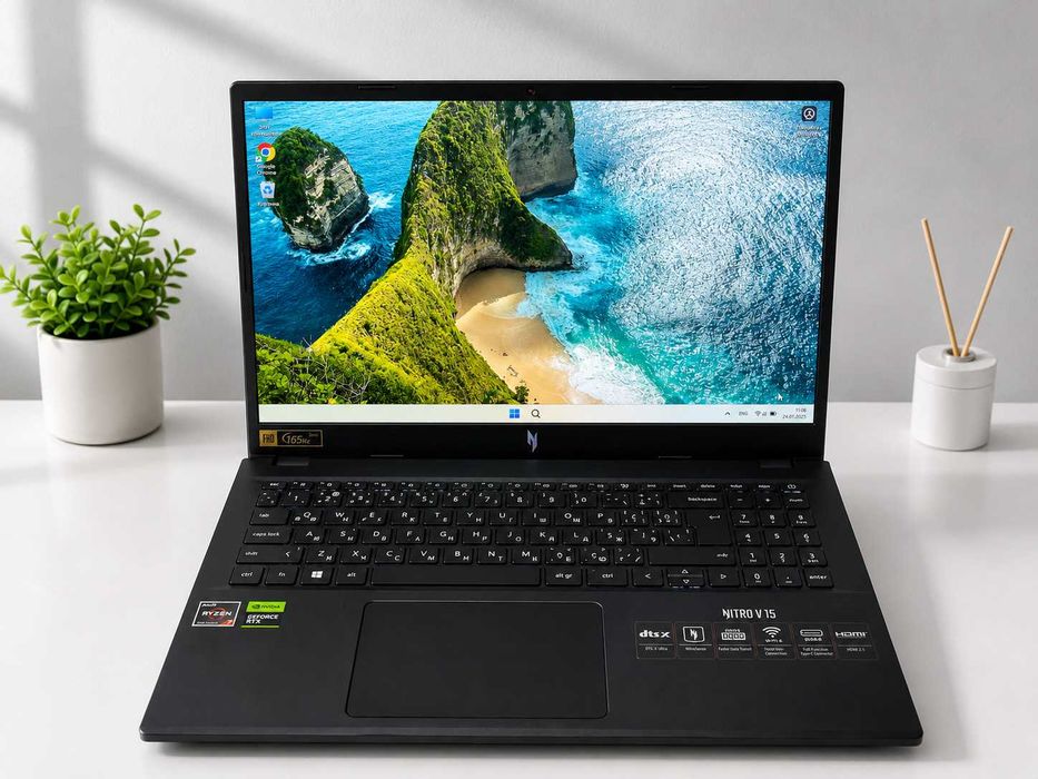 Игровой ноутбук Acer Nitro V15 /ryzen7-7735HS/16GB/1T/RTX4050