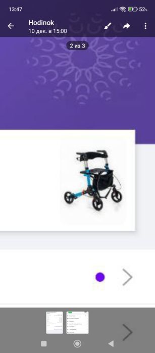 Ортопедический ходунок