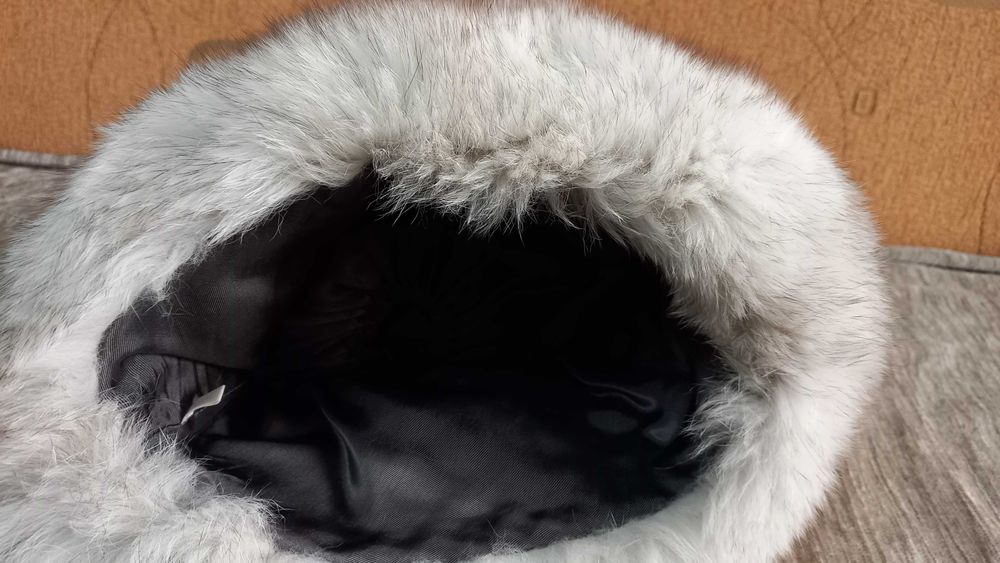 Caciula si Guler BLANA NATURALA, separat sau impreuna