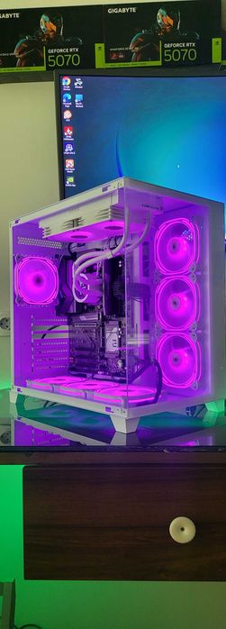 Gaming PC Amd Ryzen 5 9600x NVIDIA RTX 5060 8gb Ilba • OLX.ro