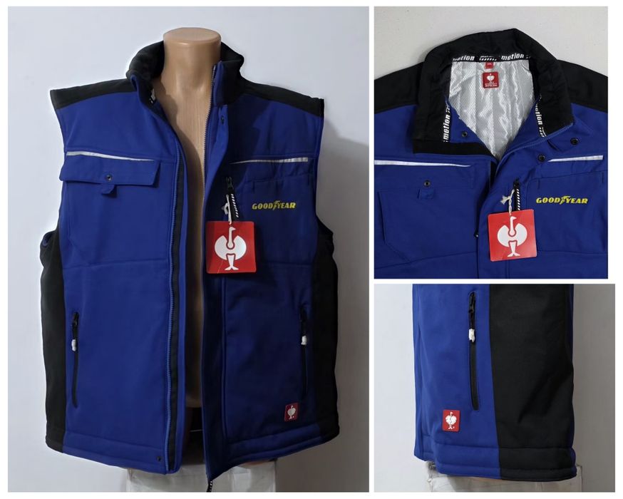 Vesta nouă Engelbert Strauss Motion Softshell, Dryplexx, Nr. XXL (men)