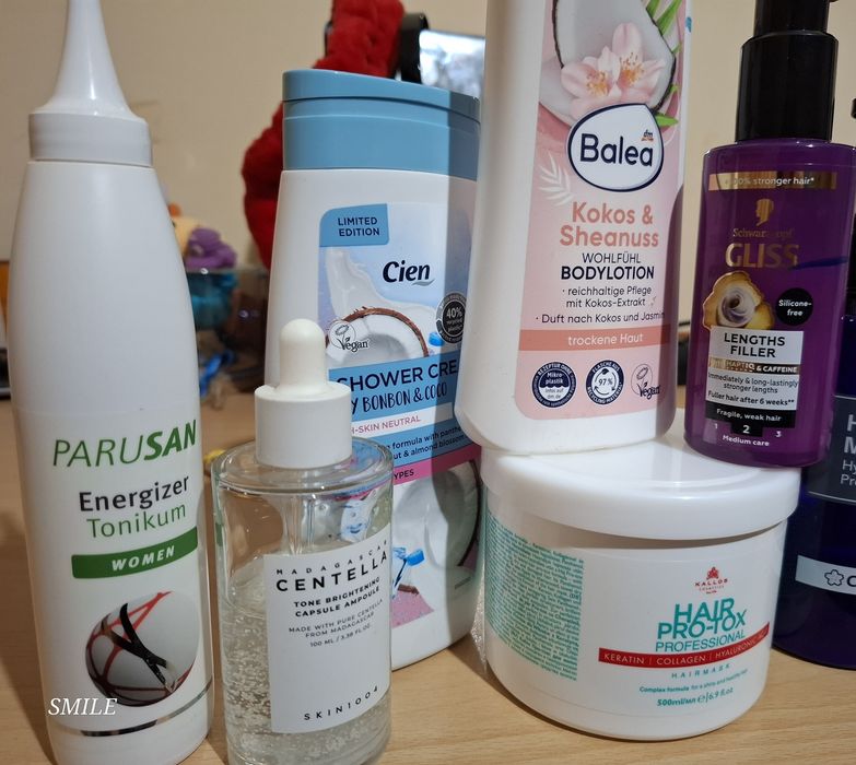 Лот козметика за коса ,лице и тяло