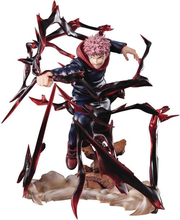 Figurină Anime Jujutsu Kaisen – Yuji Itadori, 18 cm FULL BOX
