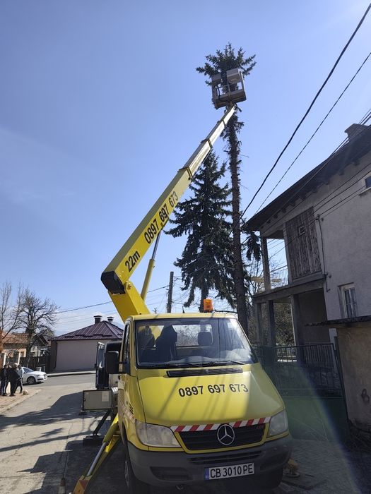 Вишка под наем!!! Услуги с Автовишка до 22 м.
