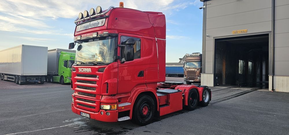 Vand Scania R500 3 axe cu buggy