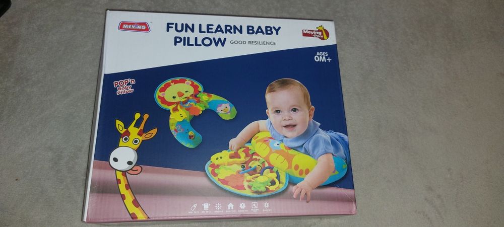 Penuta pentru stat pe burta/ Tummy time pillow