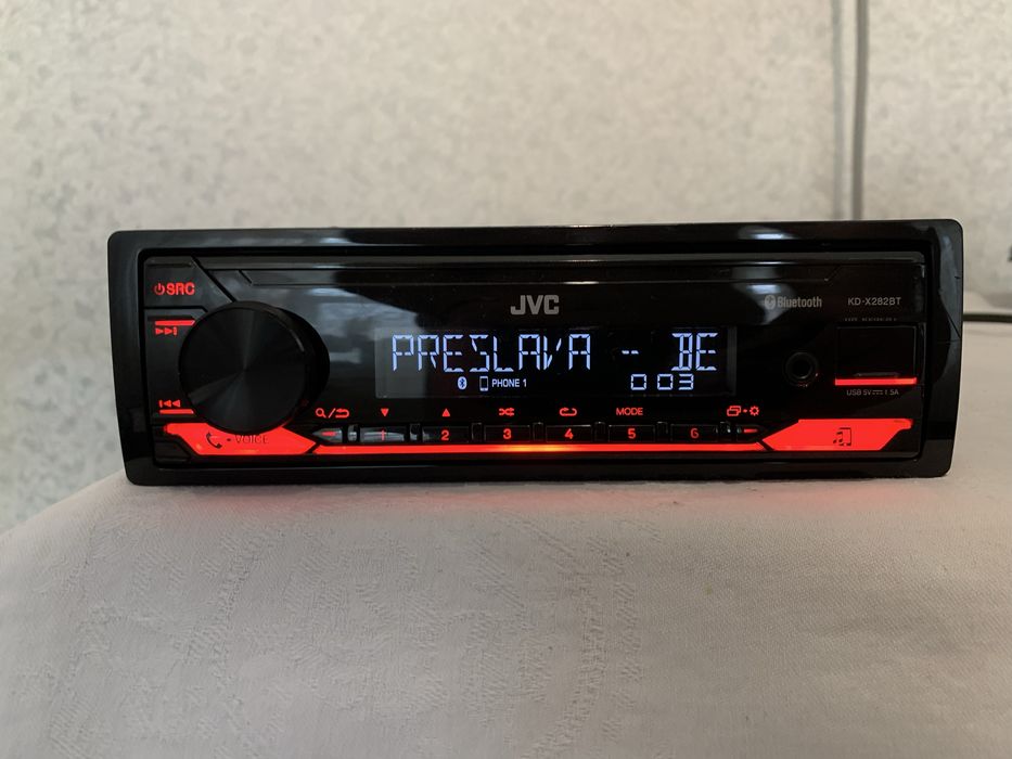 Авто радио JVC Bluetooth