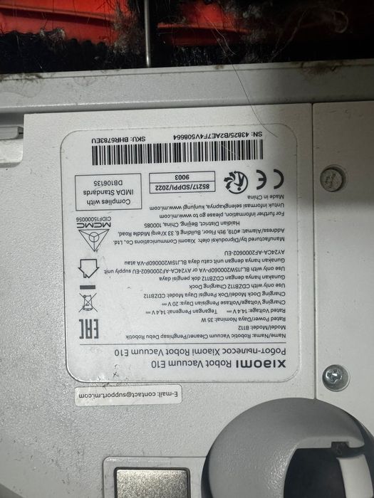 Xiaomi robot vacuum E10