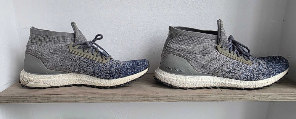Adidas UltraBoost Mid ATR  "Grey/Indigo" - 46 2/3 сиви/сини