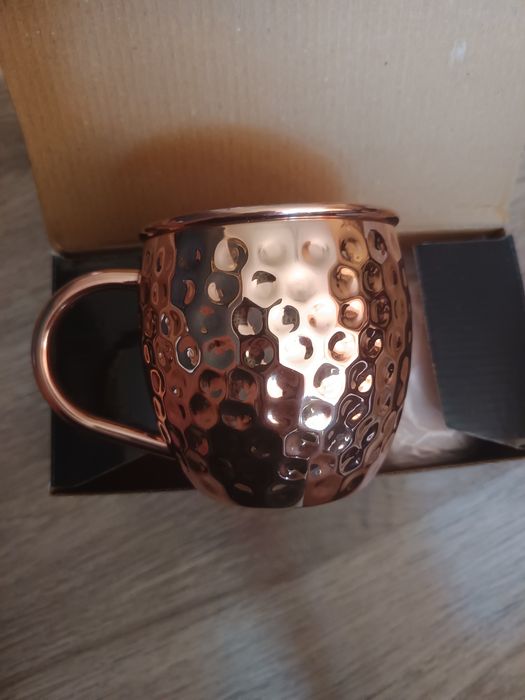 медни чаши 475мл,сламки,мерителна чаша