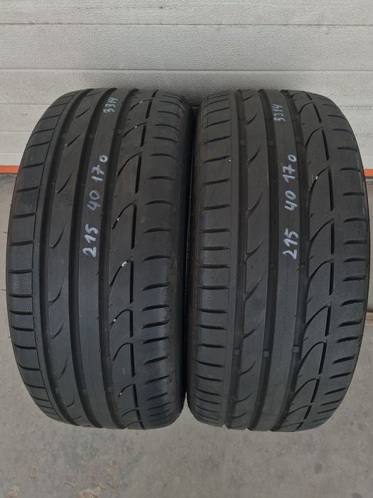 Летни гуми 2 броя BRIDGESTONE Potenza S001 215 40 R17 дот 3314