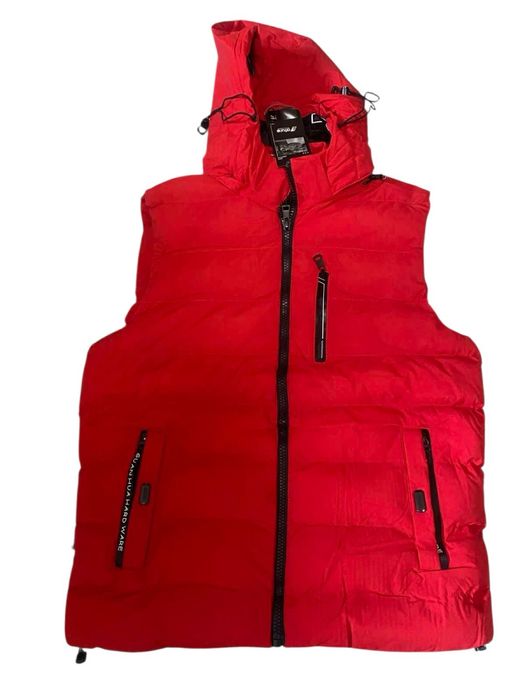 Спортен мъжки елек с качулка