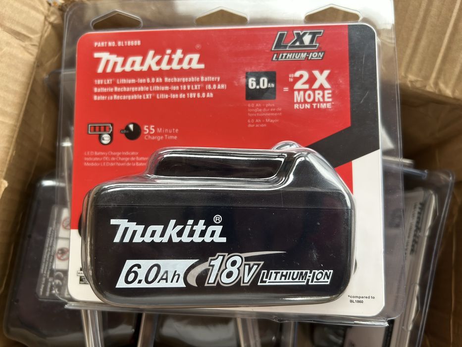 Промо цена! Акумулаторни батерии Makita BL1860B  18V 6.0 Ah Макита