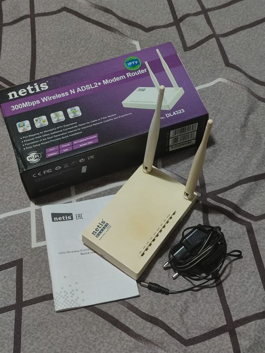 Wi-Fi роутер Netis DL4323