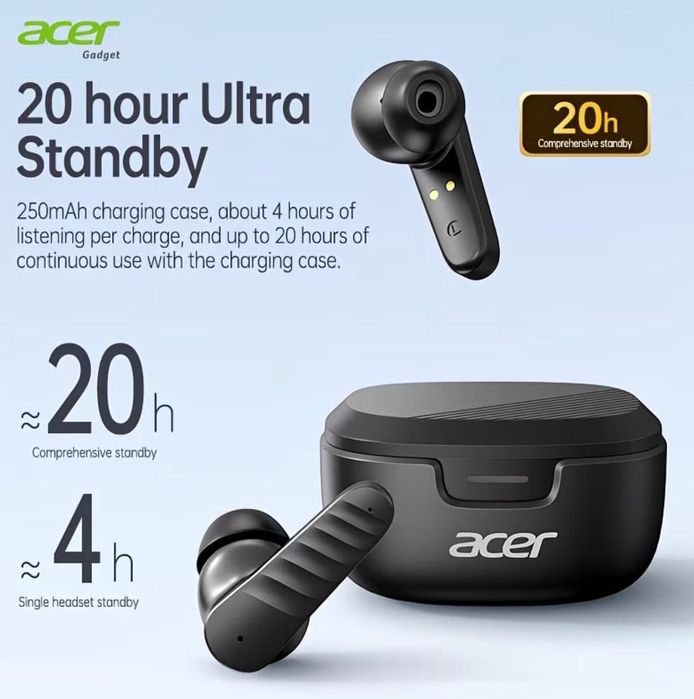 Безжични слушалки Acer