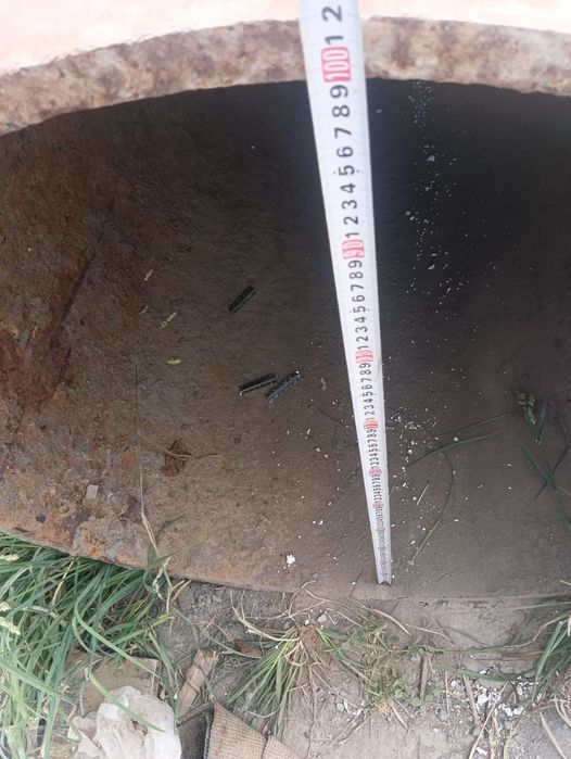 Продам советскую трубу металл D 100 см (1 метр)