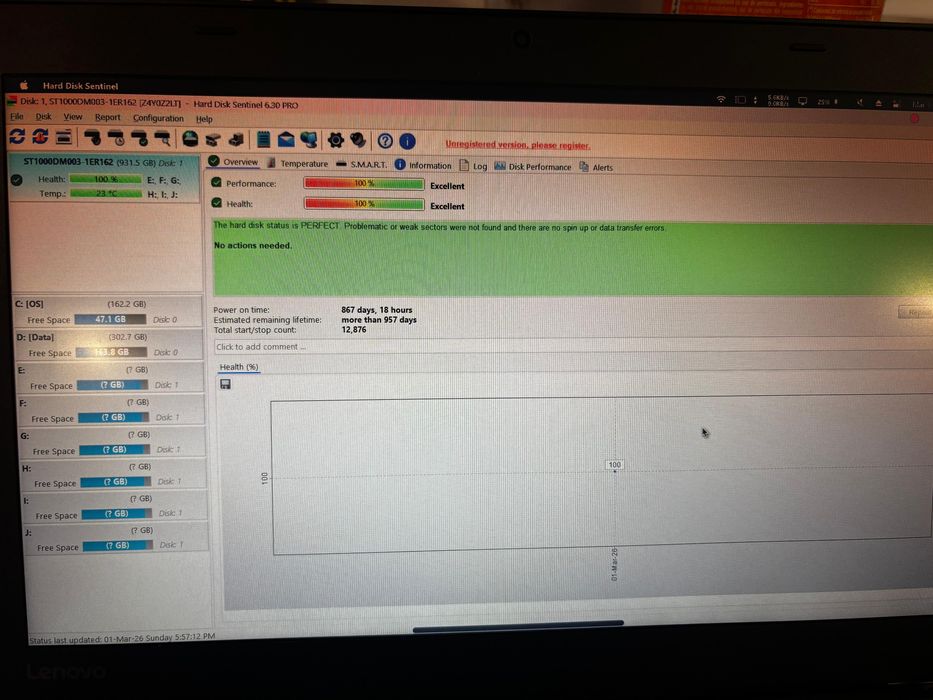 Hard Disk Seagate Barracuda 1TB, 7200RPM, 64MB Cache, SATA III