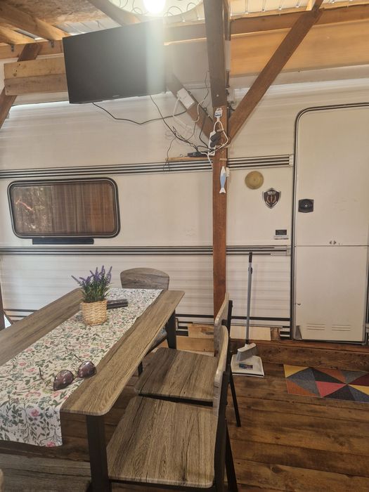 Каравана "Морска гледка" в къмпинг Ахелойска битка