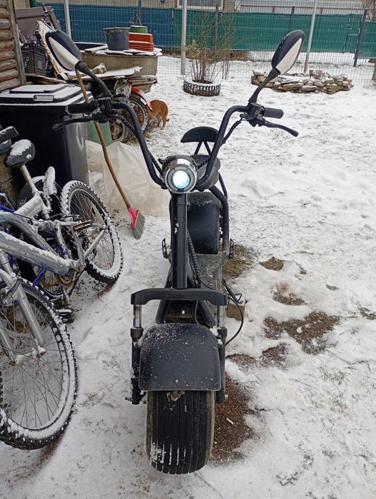 Scuter electric tip harley