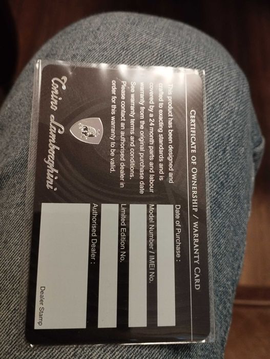 Телефон ламборджини