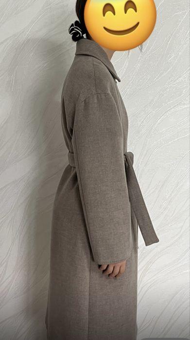 Осеннее драповое пальто