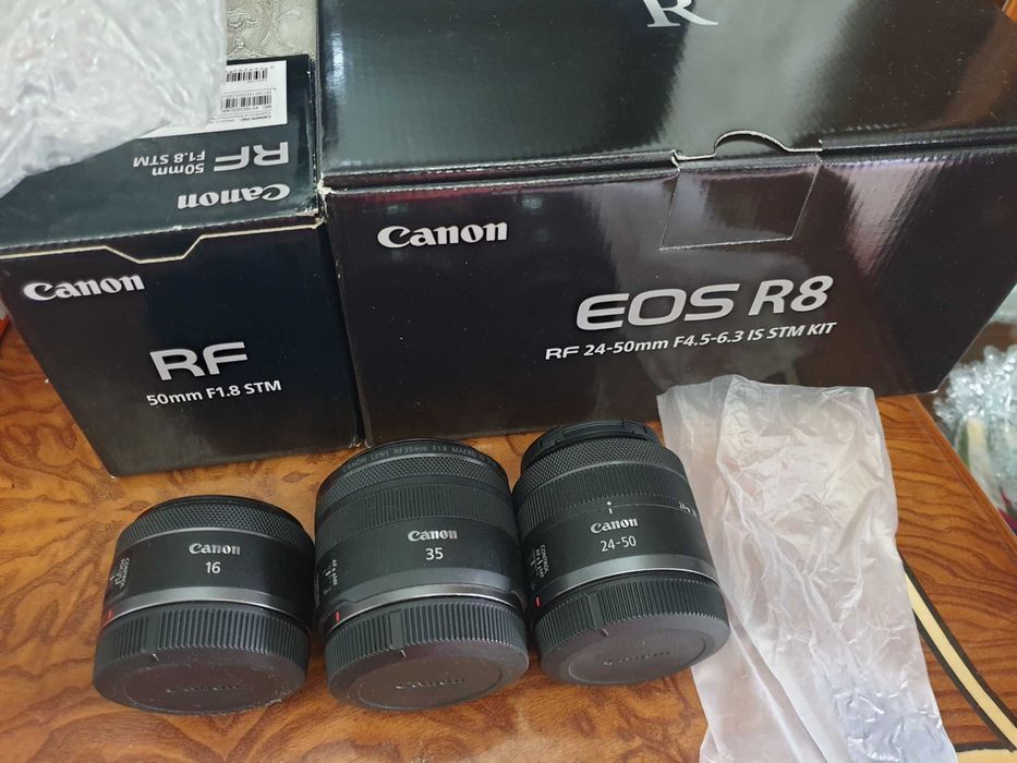 Кенон RF 35 1.8 в упаковке