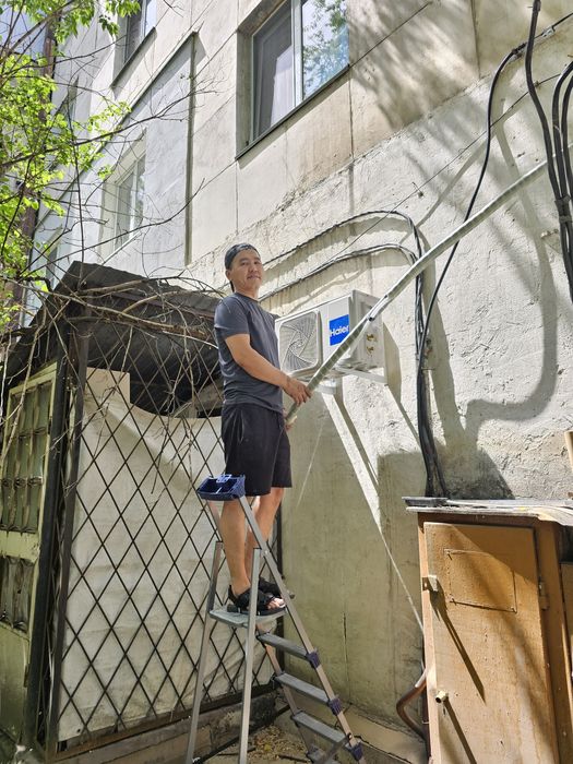 Установка кондиционера