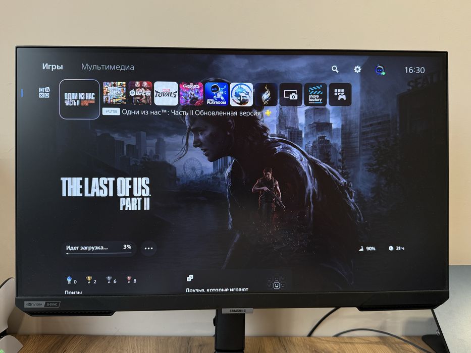 PS5 Slim 2 Tb + 2 диска