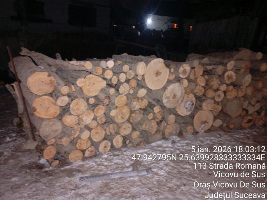 5metri lemn fag  dus la domiciliu