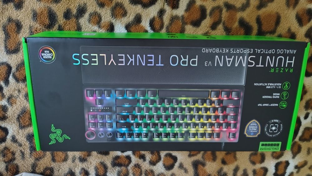 Tastatura gaming Razer Huntsman V3 Pro Tenkeyless Analog Optical Esports