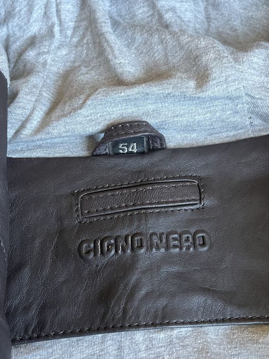 Cigno Nero : Made in ITALY - Яке естествена кожа размер 54/ХЛ Оригинал