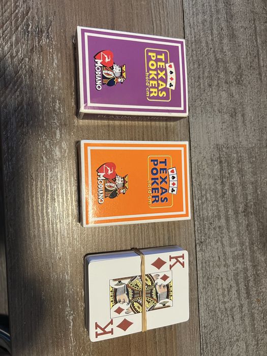 Чисто нови професионални карти за игра Texas hold’ em