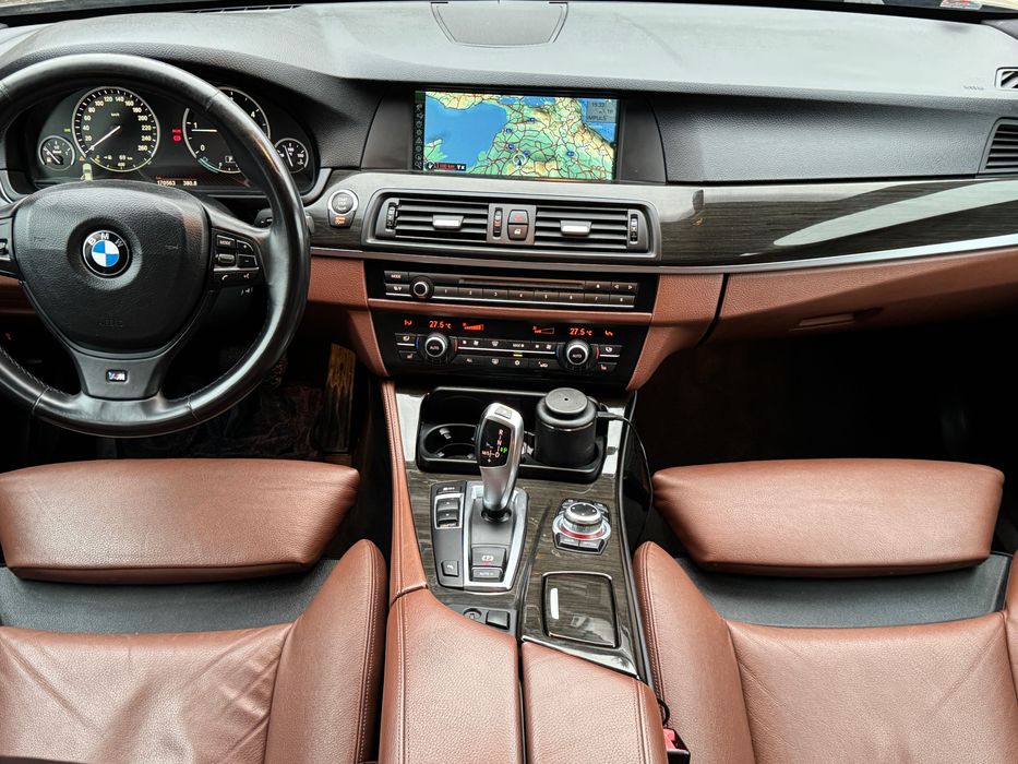 BMW 520D Luxury Edition/184Cp/Automat/interior seria 7/plafon negru