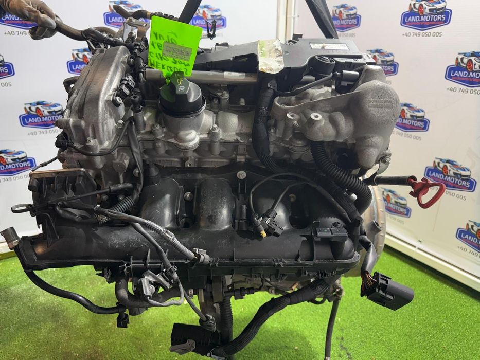 MOTOR COMPLET MERCEDES BENZ 1.6 BENZINA BlueEFFICIENCY 156 CP / 115 kW 274.910 / M274 2014-2021 (PUȚIN AVARIAT)