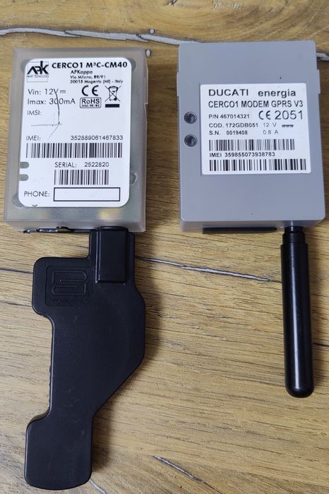 GPRS CERCO1 Ducati APKappa energie modem contoare inteligente
