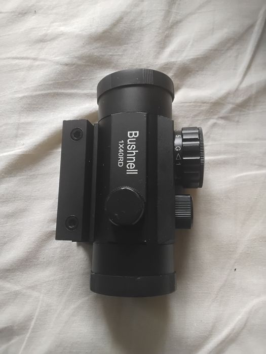 Luneta 1×40 mm,sina reglabila 12-20mm,punct rosu-verde,nouă