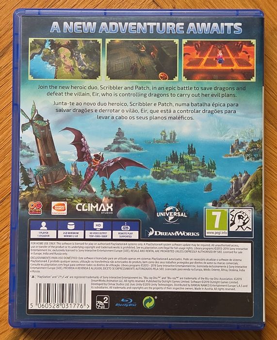 Dreamworks Dragons: Dawn of New Riders PS4 Playstation 4 Плейстейшън 5