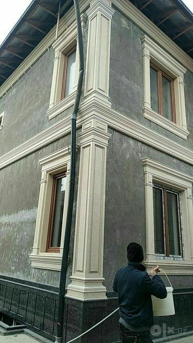 Фибробетон фасадный декор