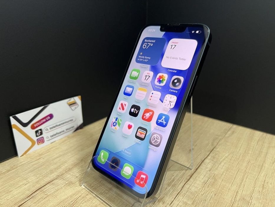 iPhone 14 128Gb Midnight Second-Hand 3 ani garanție, Tele